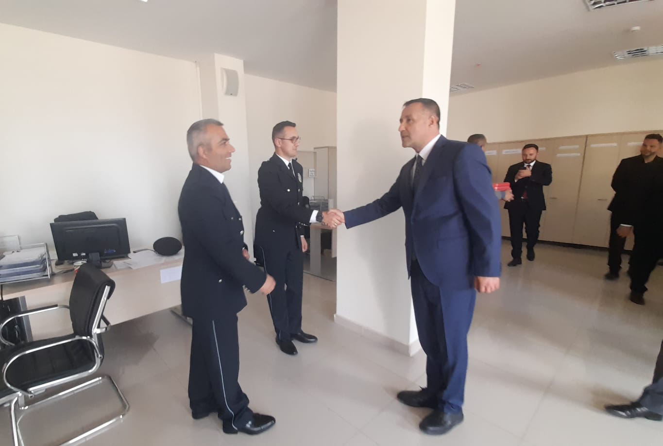 Mahmut Ünüvar kentte görevli tüm polisleri ziyaret etti