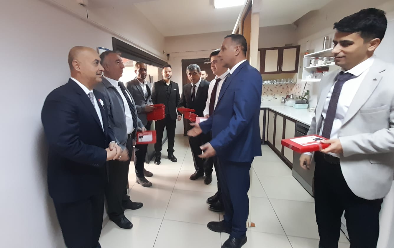 Mahmut Ünüvar kentte görevli tüm polisleri ziyaret etti