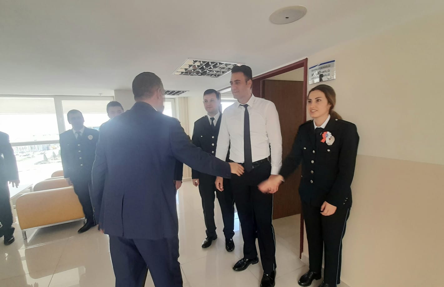 Mahmut Ünüvar kentte görevli tüm polisleri ziyaret etti