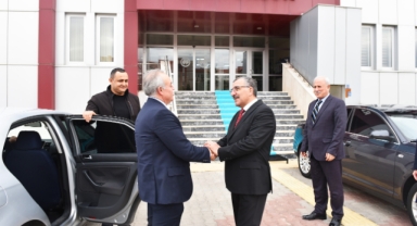 AK PARTİ MİLLETVEKİLİ ŞEKER’DEN REKTÖR GAVGALI’YA HAYIRLI OLSUN ZİYARETİ