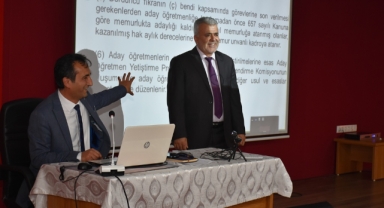 Bizler mesleğimizde öğrencilerimize rol model oluyoruz