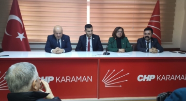 Karaman CHP İl Başkanlığında devir teslim töreni gerçekleşti