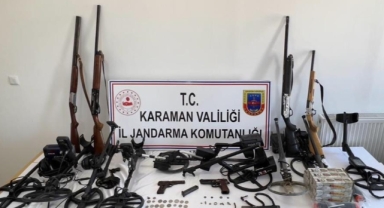 Karaman’da düzenlenen ‘Sidamara’ operasyonunda 1 kişiye ev hapsi verildi