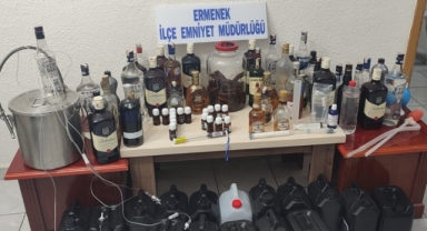 Karaman'da Kacak Alkol Operasyonu