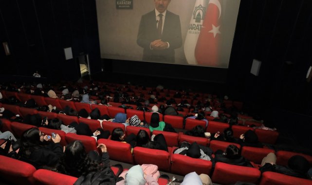 Karatay'da 17 bin lise öğrencisi sinema keyfi yaşayacak
