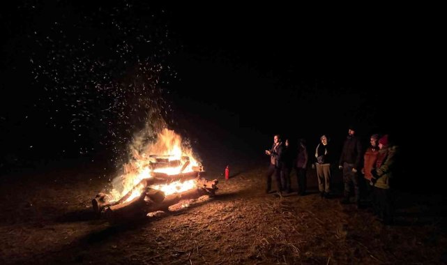 NEVÜ İzci Kulübü "Kış Eğitim Kampı" düzenledi