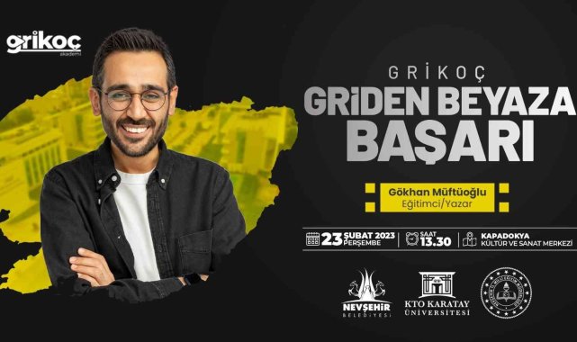 YKS adayları Gri Koç Gökhan Müftüoğlu ile buluşuyor