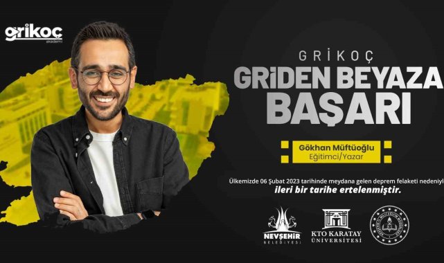 'Sınav kazandıran taktikler' eğitim semineri ileri tarihe ertelendi