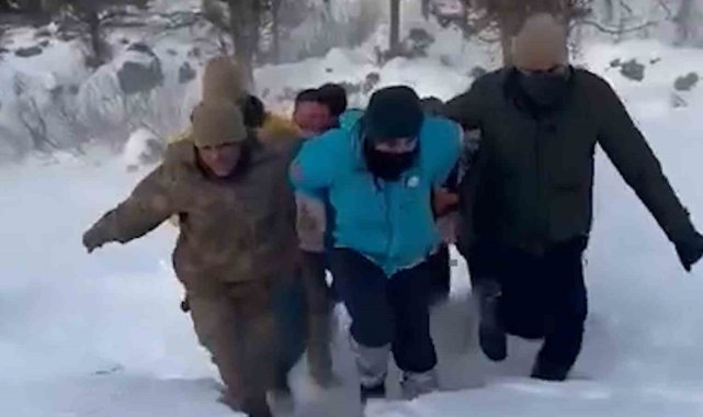 9 aylık hamile kadın askeri helikopterle hastaneye sevk edildi
