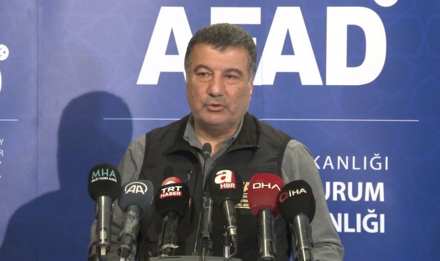 AFAD Deprem ve Risk Azaltma Genel Müdürü Tatar: "Şu ana kadar toplamda 3 bin 858 artçı sarsıntı var"