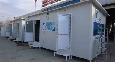 Afetzedeler için çamaşırhane