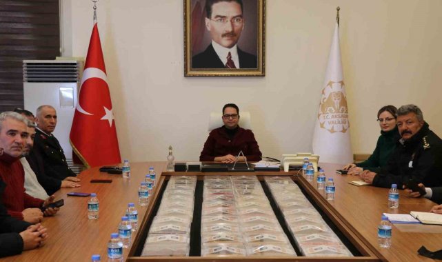 Aksaray'dan 110 tır yardım deprem bölgesine ulaştırıldı