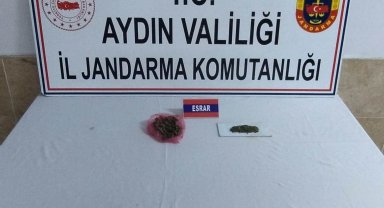 Aydın'da jandarma ekipleri uyuşturucuya geçit vermiyor