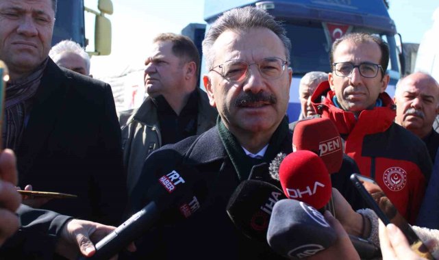 Aydın'dan 154 yardım tırı afet bölgelerine gönderildi