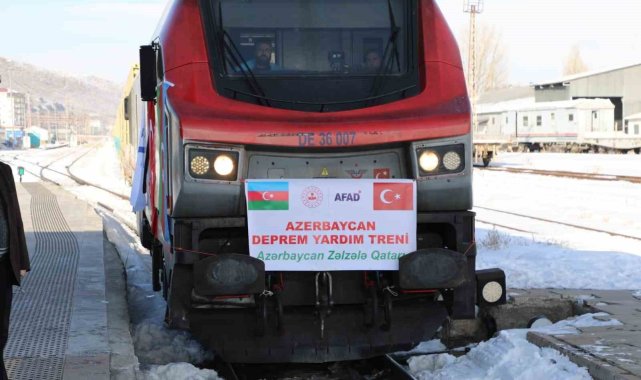 Azerbaycan'dan deprem bölgesine 510 ton yardım