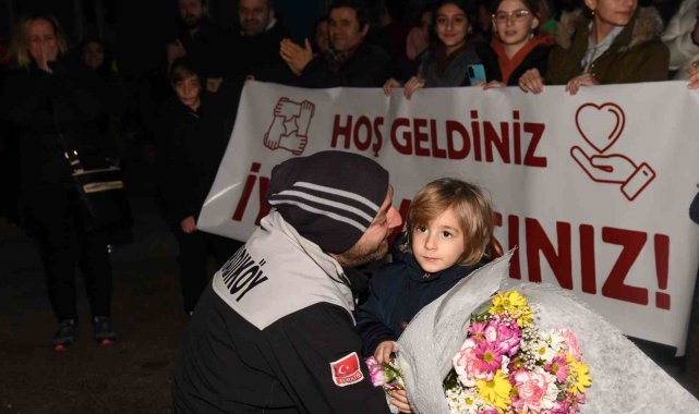 BAK Kadıköy görevini tamamlayarak afet bölgesinden döndü