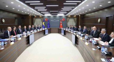 Bakan Nebati, Türkiye'yi ziyarete gelen AB heyetini ağırladı