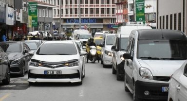 Balıkesir'de trafiğe kayıtlı araç 545 bin oldu