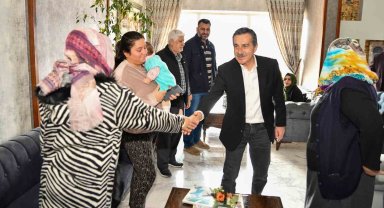 Başkan Ataç depremzede aileler ile buluştu