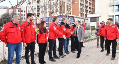 Başkan Ataç'tan AKUT'a teşekkür ziyareti
