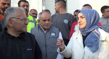 Başkan Büyükkılıç'a Kahramanmaraş deprem bölgesinden teşekkür ve dua