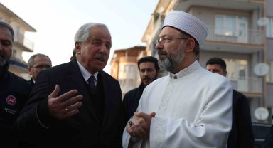 Başkan Erbaş'tan Malatya Hacı Bektaş Veli Kültür Merkezi Vakfı'na ziyaret