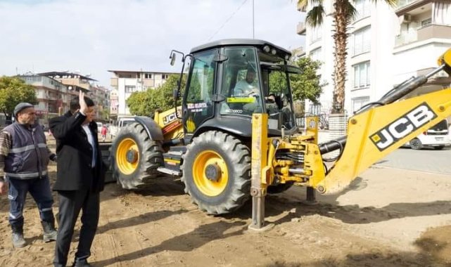 Başkan Özcan Ziya Gökalp Caddesi'nde incelemelerde bulundu