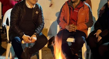 Başkan Tütüncü, deprem bölgesinde