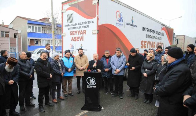 Bayrampaşa'nın "seyyar aşevi" deprem bölgesinde