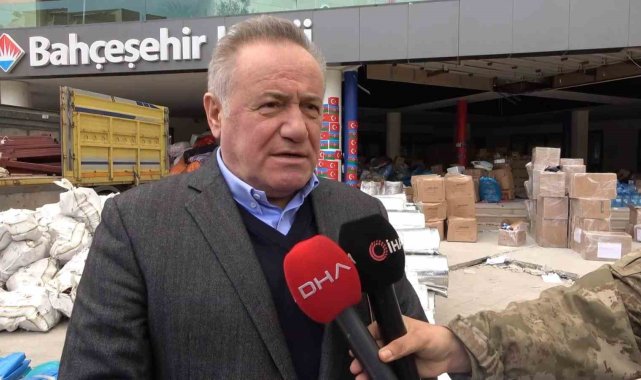 BUEK Başkanı Enver Yücel'den depremzedelere büyük destek