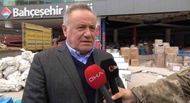 BUEK Başkanı Enver Yücel'den depremzedelere büyük destek