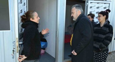 Bursa Büyükşehir'den Hatay'a konteyner kent