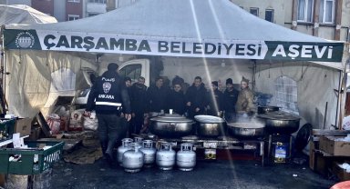 Çarşamba Belediyesi yaraları sarıyor