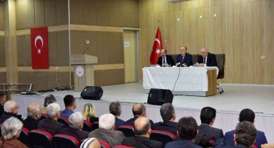 Deprem felaketi gündemiyle toplandılar