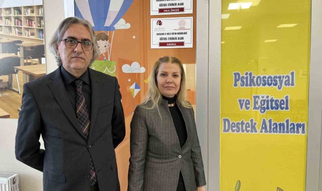 Depremzede çocuklar için KYK yurdunda eğitim alanları oluşturuldu