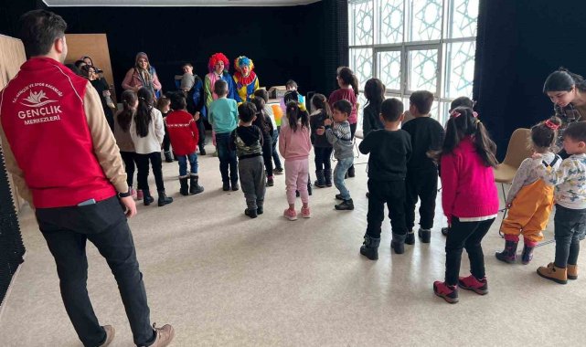 Depremzede çocuklara moral etkinliği gerçekleştirildi
