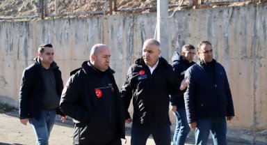Diyarbakır'da Dicle Barajı pompa istasyonu kontrol edildi