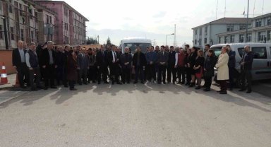 Düzce Adliyesi'nden 16 personel dualarla İskenderun'a uğurlandı
