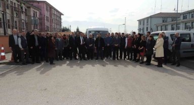 Düzce Adliyesi'nden gönüllü 15 personel İskenderun'a uğurlandı