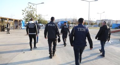 EGM: "Toplamda 33 bin 594 personel ve 249 dedektör köpeği ile genel asayiş ve narkotik uygulaması gerçekleştirildi"