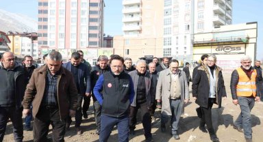 Elbistan'a kazandırılacak Konteyner Çarşının altyapısında sona gelindi
