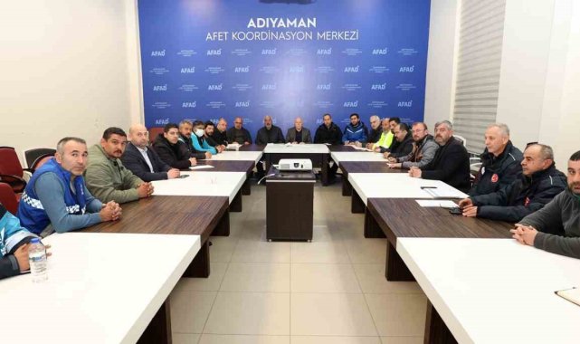 Erzurum Büyükşehir Adıyaman'a da hizmet karargâhı kurdu