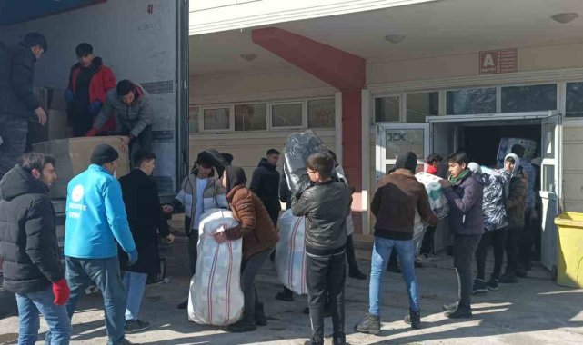 Erzurum'dan deprem bölgesine yardımlar çığ gibi büyüyor