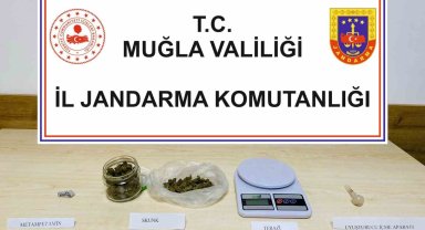 Fethiye'de uyuşturucu operasyonunda 1 şüpheli yakalandı