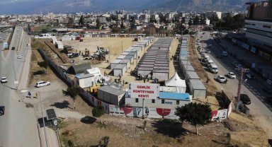Gemlik Belediyesinin kurduğu konteyner kentte 2 bini aşkın depremzede barınacak