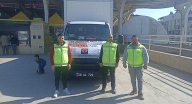 Hakkari'deki gezici kütüphane deprem bölgesinde