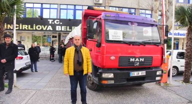İncirliova Belediyesi depremzedelerin yanında