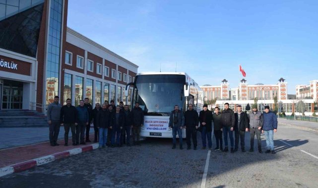 İnsani yardım konvoyu deprem bölgesinde