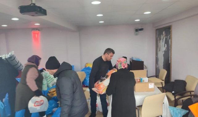 Karabiga depremzedeler için tek yürek oldu