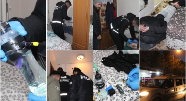 Karaman'da şafak operasyonu, çok sayıda gözaltı